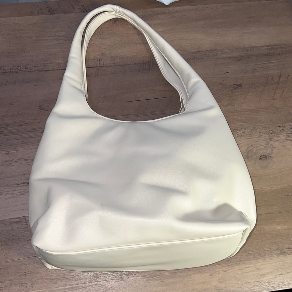 Cream Shoulder Bag
